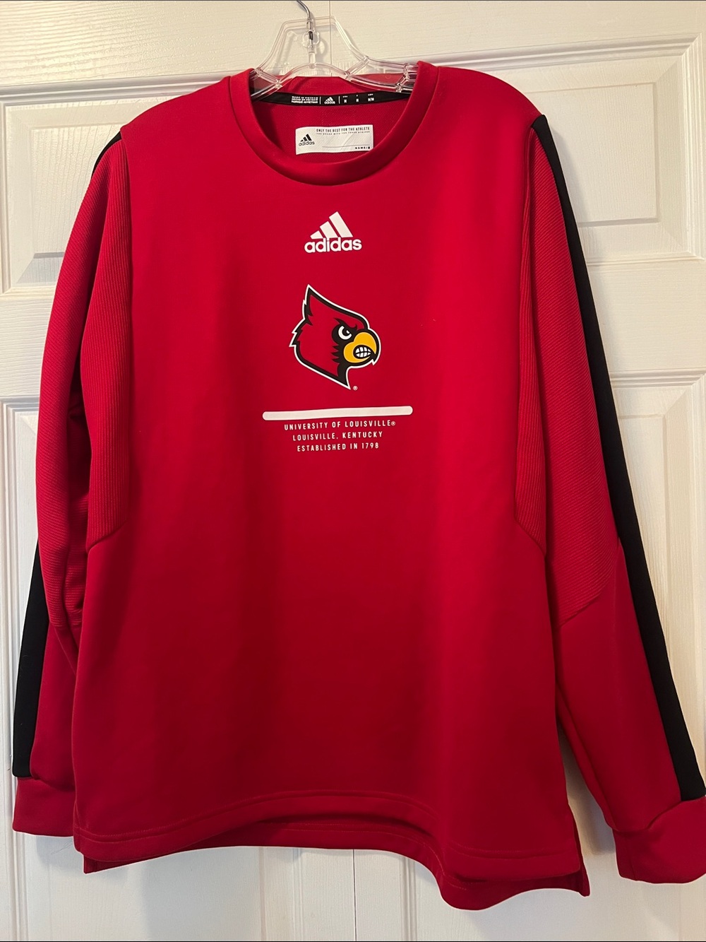 NWOT Adidas University of Louisville Men’s Sweatshirt